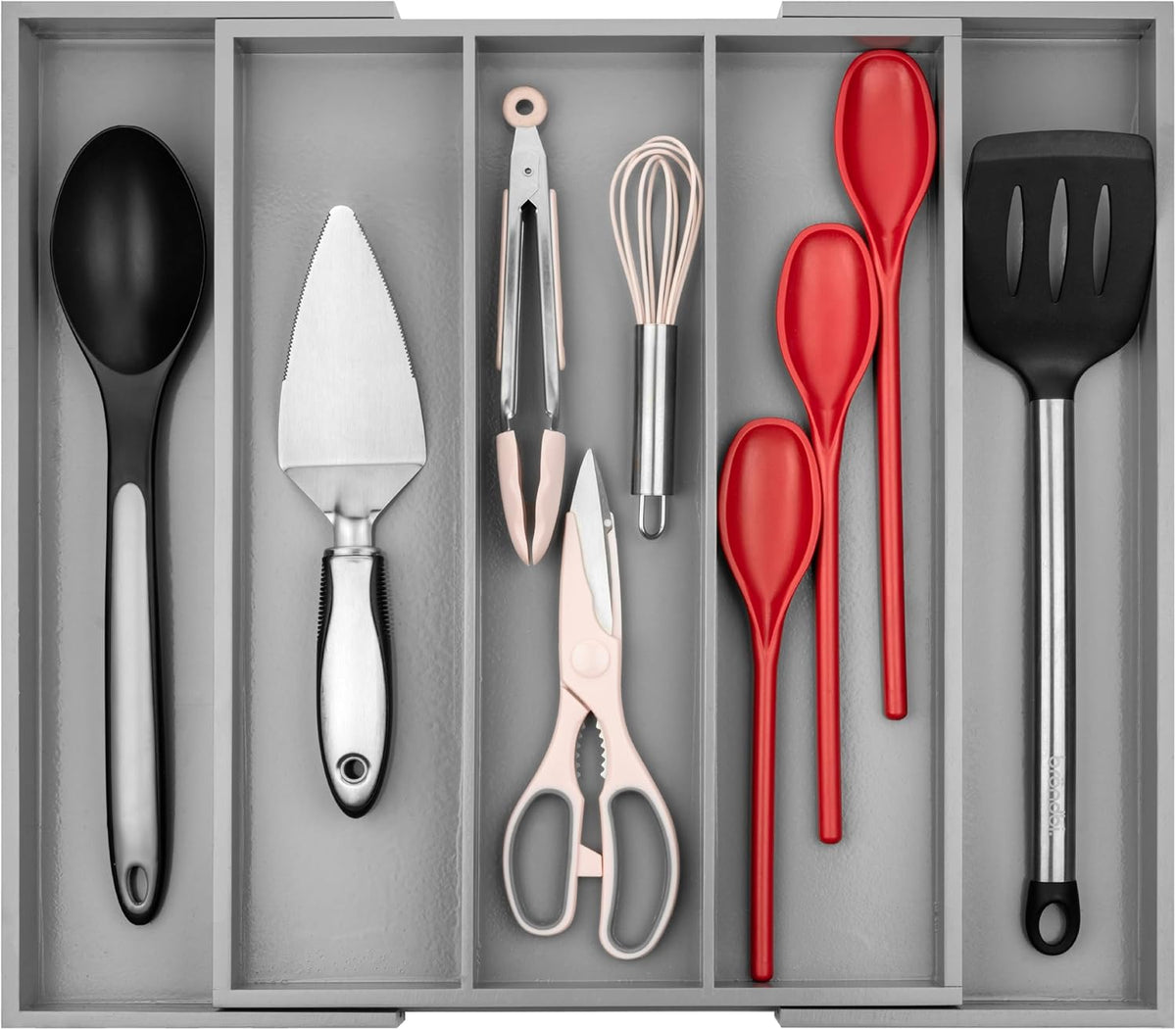 Purawood Kitchen Drawer Organizer