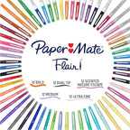 Paper Mate Flair Felt Tip Pens Ultimate Pack, Features 5 Different Types of Pens - Image 3