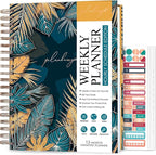PLANBERRY Large Hourly Schedule Planner Premium – Undated Organizer by PLANBERRY