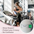 2 Pack Wellness Room Door Signs Do Not Disturb, In Use/Available Slider Sign - Image 5