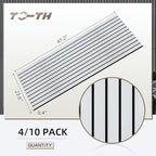 TO-TH Wood-Look Acoustic Panel, 4 Pack 47.2” x 23.6” Soundproof Wall Panels - Image 7