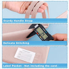Pendancy Mesh Zipper Pouch A4 Size, Large Double Pocket Waterproof File Bag - Image 4