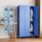 SUPEER 6 Doors Metal Locker for Employees - Image 2