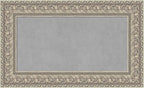 Amanti Art Silver Framed Magnetic Board 19x31 Small Vision Board by AmantiArt