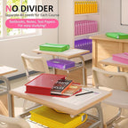ThinkTex Plastic Expanding File Folder, Transparent Envelopes - Image 3