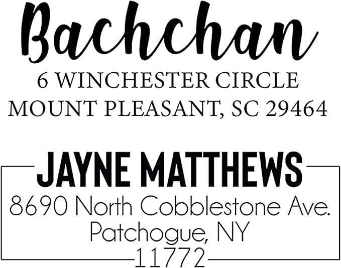 Custom Return Address Stamp - Image 2