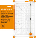 Fiskars SureCut Deluxe Paper Cutter, Precise Trimmer Tool, 12" Cut Length