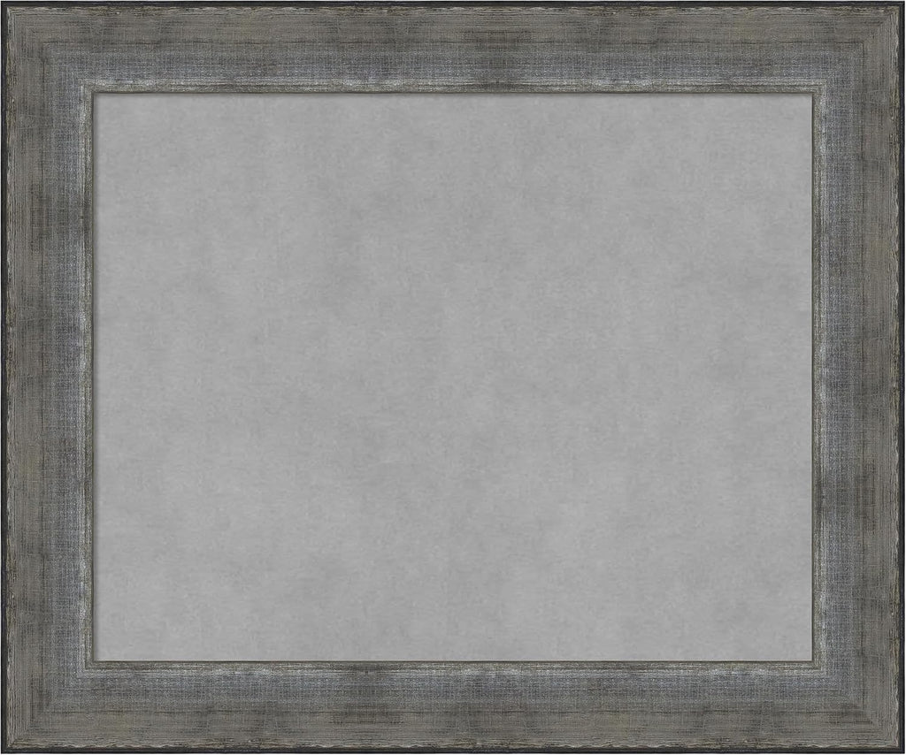 Amanti Art Silver Framed Magnetic Board 20x24 Small Vision Board