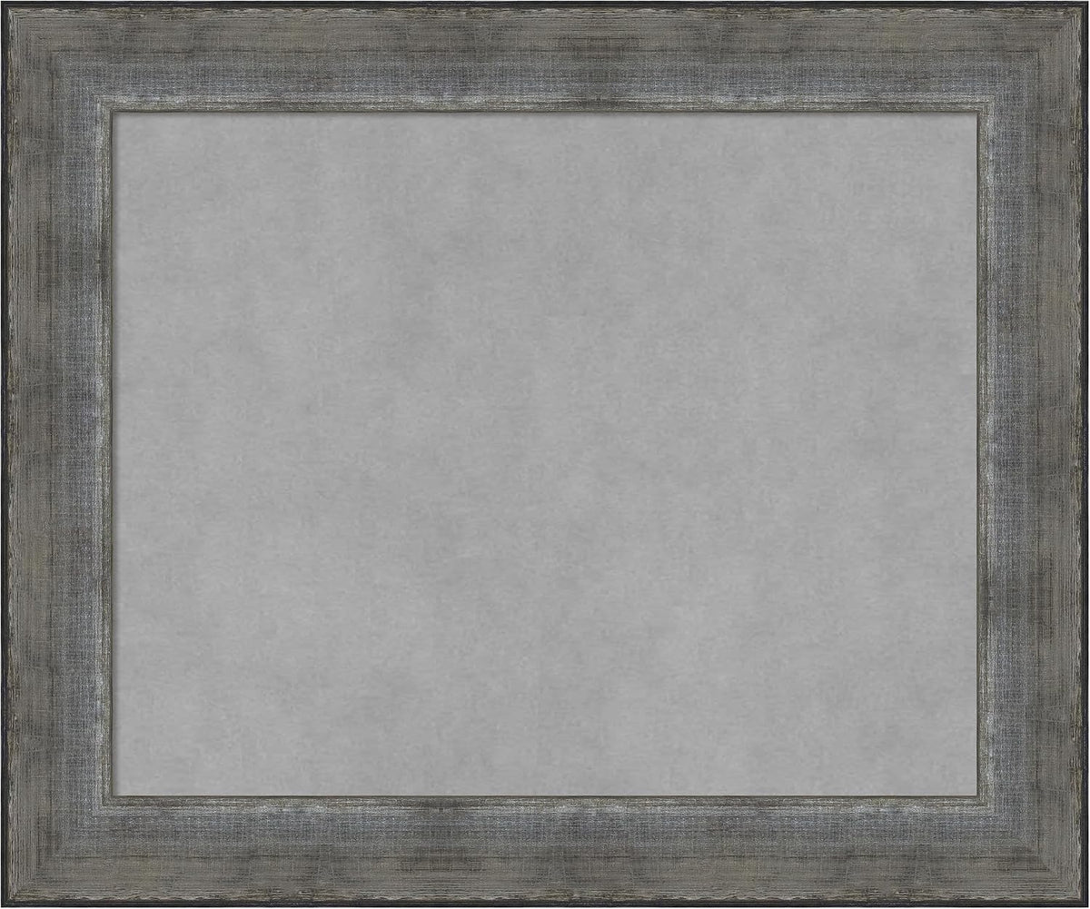 Amanti Art Silver Framed Magnetic Board 20x24 Small Vision Board