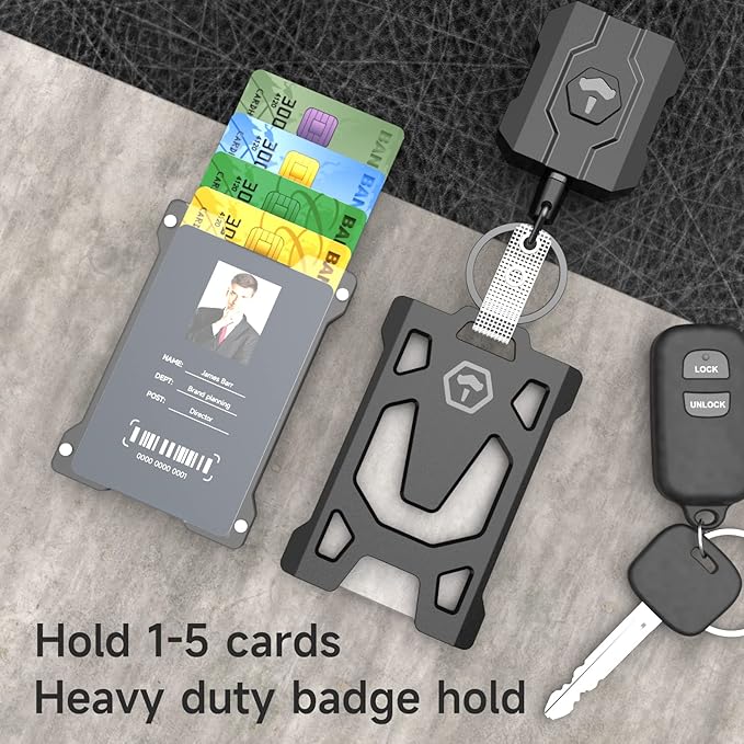 Retractable Keychain Badge Holder - Image 3