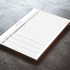 Activity Log Notepads Pad Planners to List a Task, Action or Contact. A - Image 8