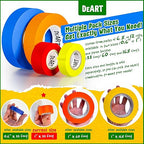 8x Colored Masking Tape, 33 Ft x 1 inch Colored Painters Tape - Image 2