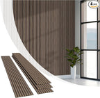 Olanglab Wood Slat Wall Panels, Wooden Acoustic Wall Panels, 94.5"x12.6" Each by Olanglab