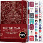 Legend Planner – Weekly & Monthly Life Planner to Hit Your Goals & Live by LegendPlanner
