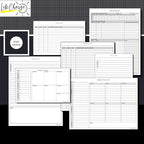 Hourly Planner Notepad. 60 Page Planning Pad w/Appointment Time Block, Task Log - Image 8