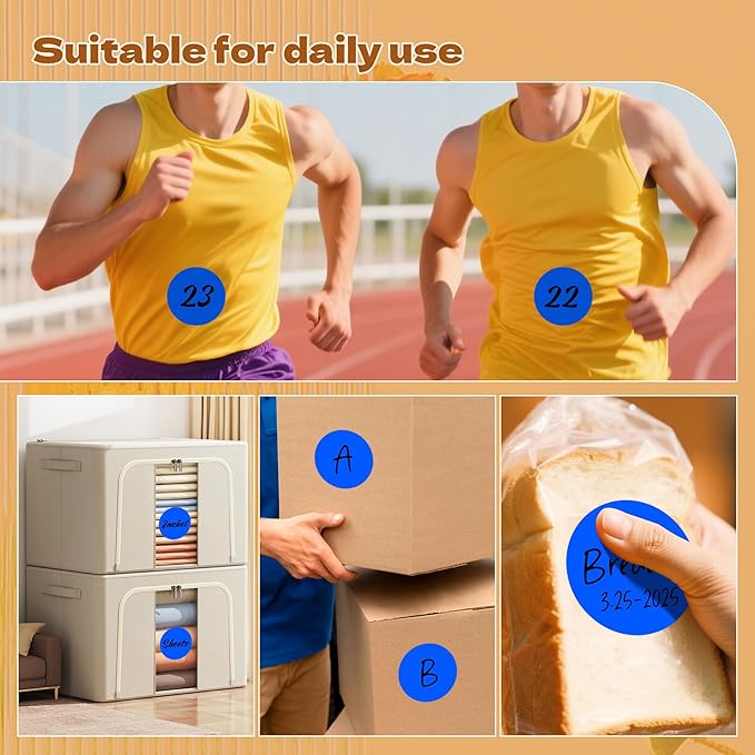 3 Inch Round Color Coding Labels - Image 7