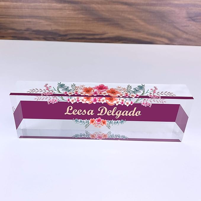 Artblox Office Desk Name Plate Personalized | Custom Name Plates - Image 4