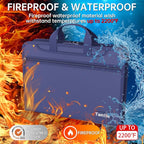 5200℉ Fireproof Accordion File Organizer - Image 2
