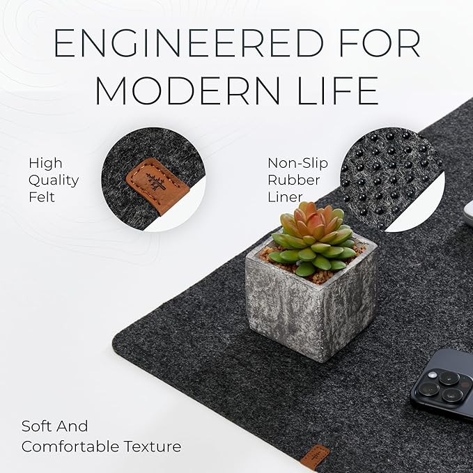 Nordik Large Felt Desk Mat - Image 5