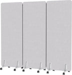 MORDEER 70.8" W x 63" H Freestanding Partition Room Dividers, Acoustic Panels by MORDEER