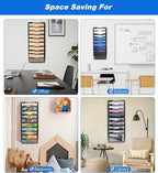 Solinxe Wall File Holder, 10 Pockets Hanging File Folder, Paper Organizer - Image 5