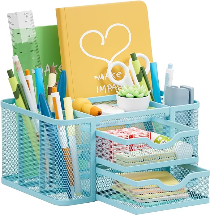 Marbrasse Mesh Desk Organizer, Pen Organizer by Marbrasse