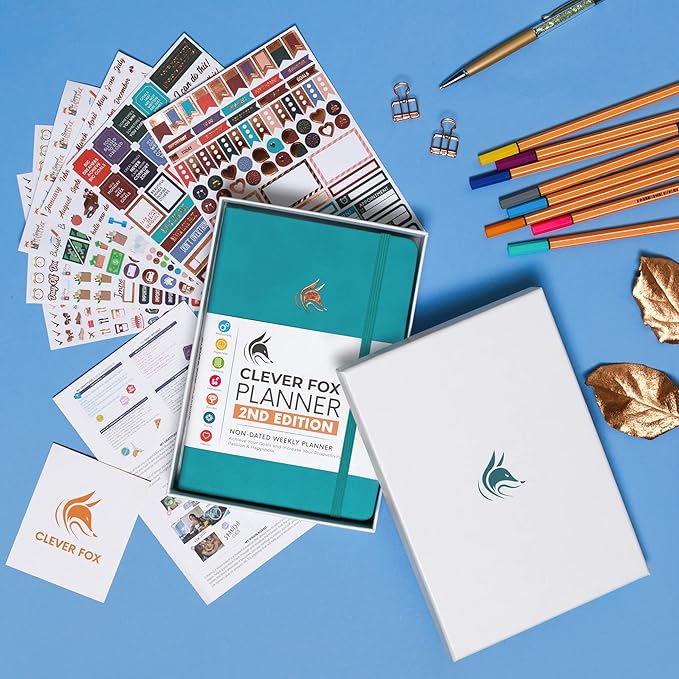 Clever Fox Planner 2nd Edition – Colorful Weekly & Monthly Goal Planner - Image 7