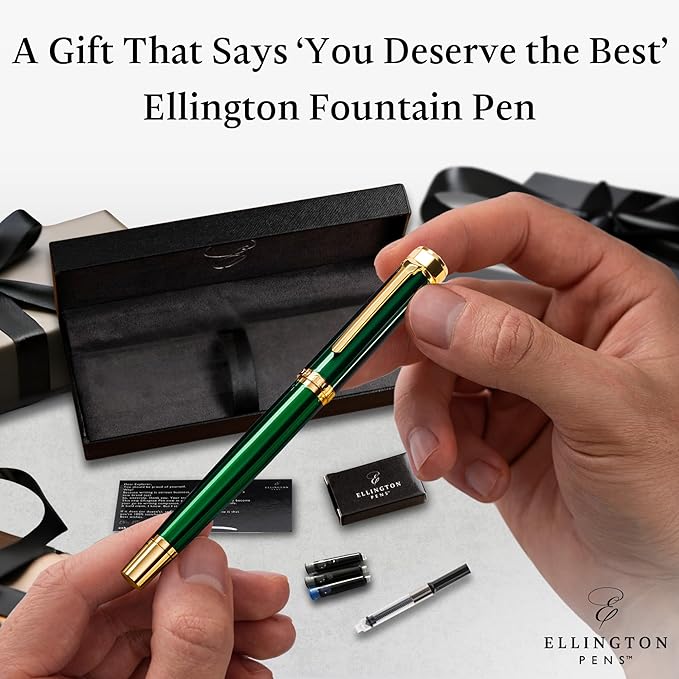 Ellington Pens Luxury Fountain Pen Set - Image 3