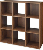 Whitmor 9 Cube Storage Organizer, Open Storage Display Bookshelf, Storage - Image 3