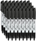 Buecs Permanent Markers, Fine Point, Waterproof & Smear Proof Markers, Quick by Buecs