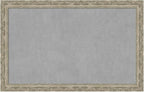 Amanti Art Silver Framed Magnetic Board 28x44 Large Vision Board by AmantiArt