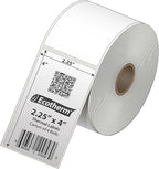 2.25" x 4" Thermal Labels | 4 Rolls | 1440 Labels | fits Zebra, Offnova Thermal - Image 2