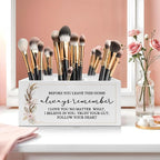 Exqcom Before You Leave This Home Pen Pencil Holder, Inspirational Gifts - Image 5