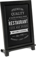 HBCY Creations Rustic Black Wooden Tabletop Chalkboard by HBCYCreations