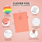 Clever Fox Planner – Undated Weekly & Monthly Planner - Image 2