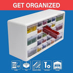 Akro-Mils 26-Drawer Plastic Drawer Storage Cabinet - Image 3