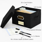 Remowith Greeting Card Organizer and Storage Box - Image 3