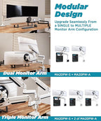 ULTRARM Heavy Duty Monitor Arm for Ultrawide Monitors up to 57" and 44 lbs - Image 6
