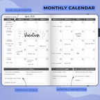Clever Fox Planner – Undated Weekly & Monthly Planner - Image 4