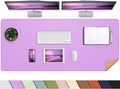 Leather Desk pad Protector, Large Desk mat by AFIING