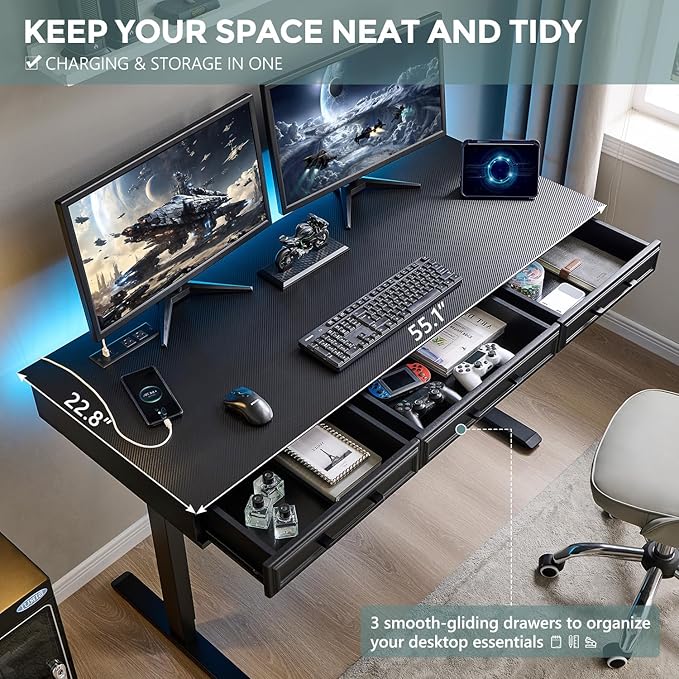 wow97e Electric Standing Desk - Image 3