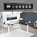 VIVO Electric Corner 63 x 47 inch L-Shaped Standing Desk, Memory Height - Image 5