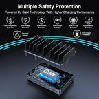 chipofy 500W Charging Station for Multiple Devices, 10-Port Multi USB C Fast - Image 7