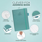 Clever Fox Address Book with alphabetic tabs - Image 2