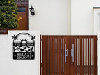 Personalized Pool Sign, Pool Gift, Custom Pool Decor, Custom Metal Pool Sign - Image 7