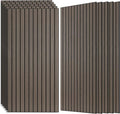 AUTORIFIC Wood Veneer Sound Panels, 10 Pack 47.2”x23.6” Wall Panels, Decorative by AUTORIFIC