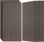 AUTORIFIC Wood Veneer Sound Panels, 10 Pack 47.2”x23.6” Wall Panels, Decorative by AUTORIFIC