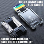 LIUGX Carbon Fiber Badge Holder, ID Card Holder - Image 4