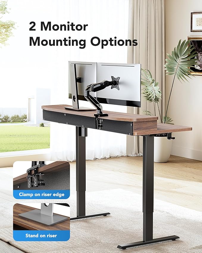 HUANUO 60″ x 30″ Electric Standing Desk - Image 4