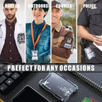 LIUGX Carbon Fiber Badge Holder, ID Card Holder - Image 5